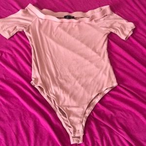 Off the shoulder bodysuit